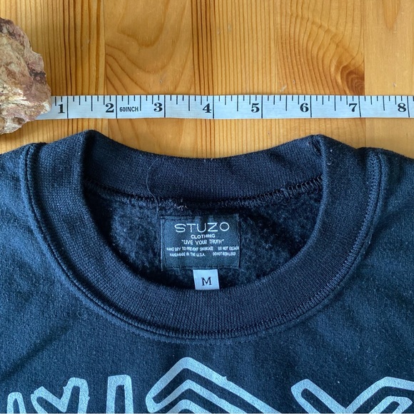 NWOT Stuzo Black Magic Crewneck - Picture 12 of 12